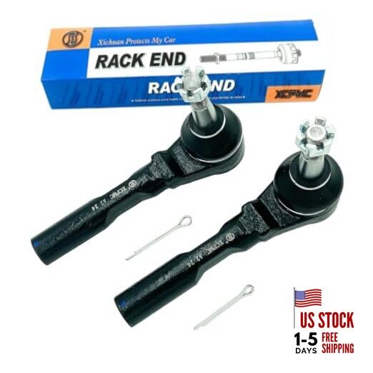 2 Pcs Front Outer Tie Rod End Kits For 2004-2012 Chevy Malibu 2005 ES800086