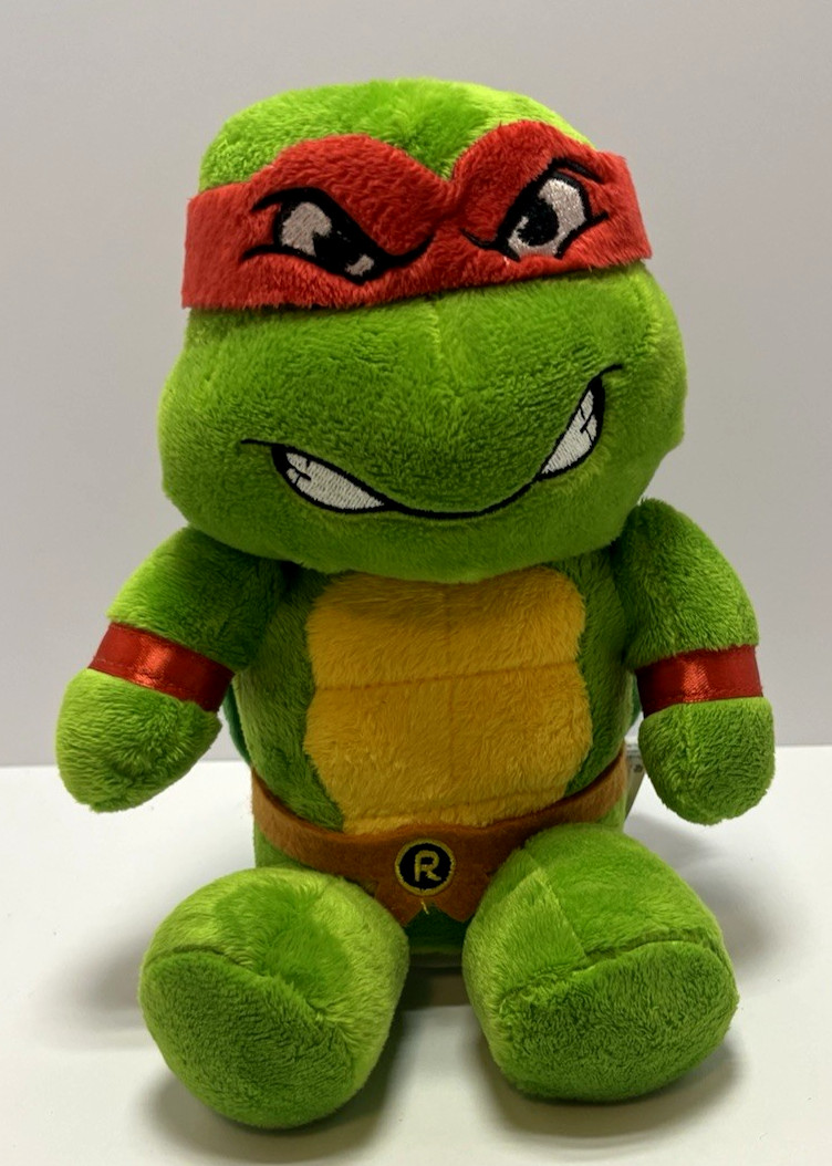 PLUSH DOLL RAPHAEL TEENAGE MUTANT NINJA TURTLES BANK NICKELODEON TMNT TOY