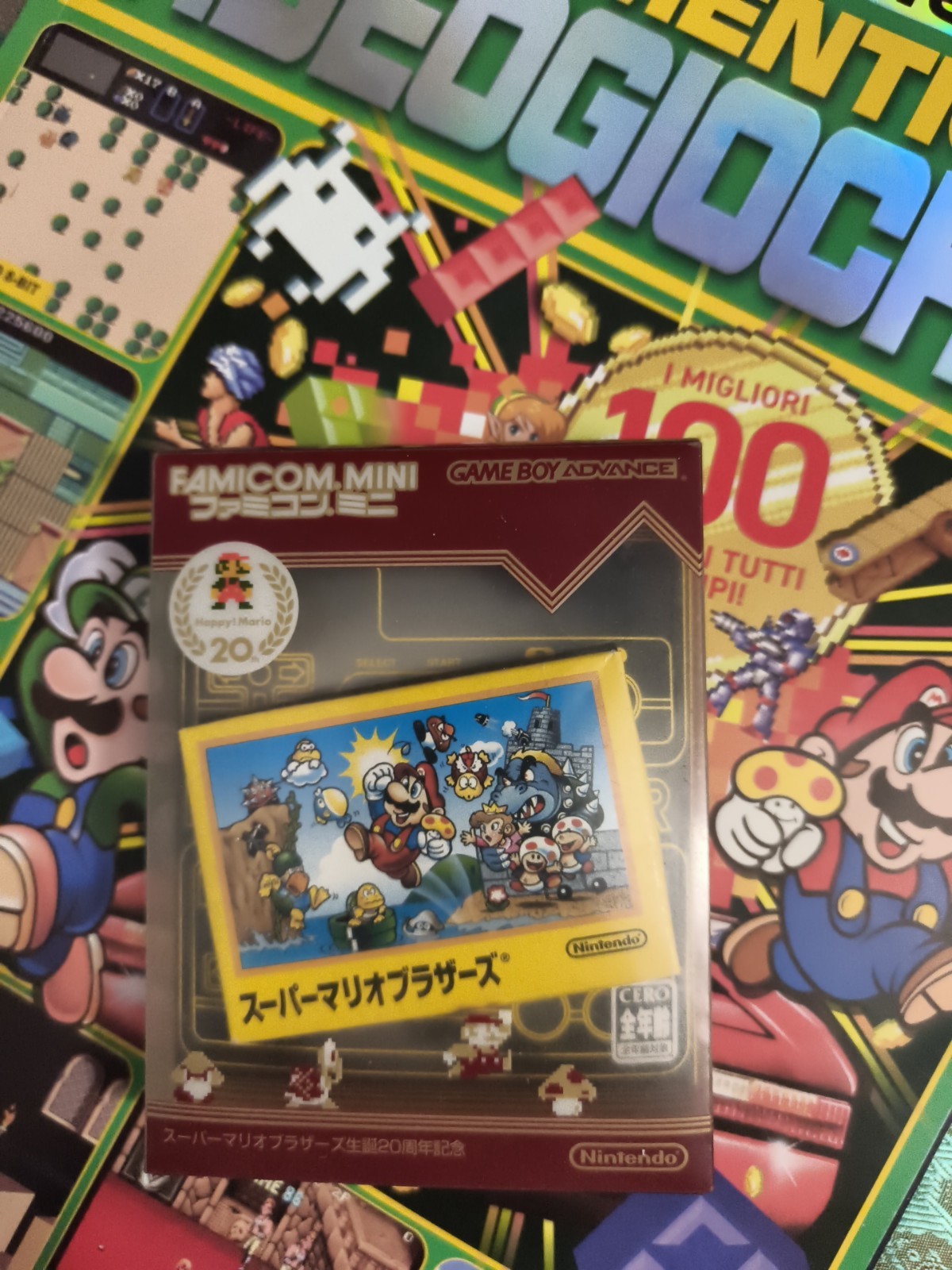 Super Mario Bros. - Famicom Mini - Game Boy Advance GBA Nintendo - JAP Japan