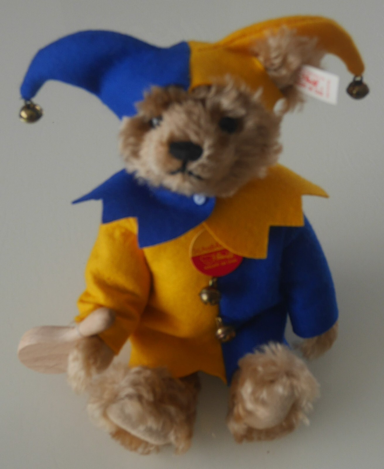 Top: Steiff Teddy Hoax 651076! " Till Eulenspiegel "! All Labels! 26cm