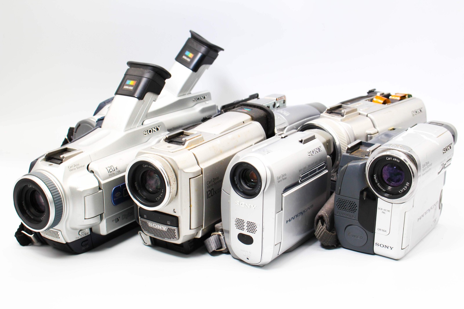 Assorted Faulty Sony MiniDV Digital Video Handycam Camcorder Cameras Inc. Sony D