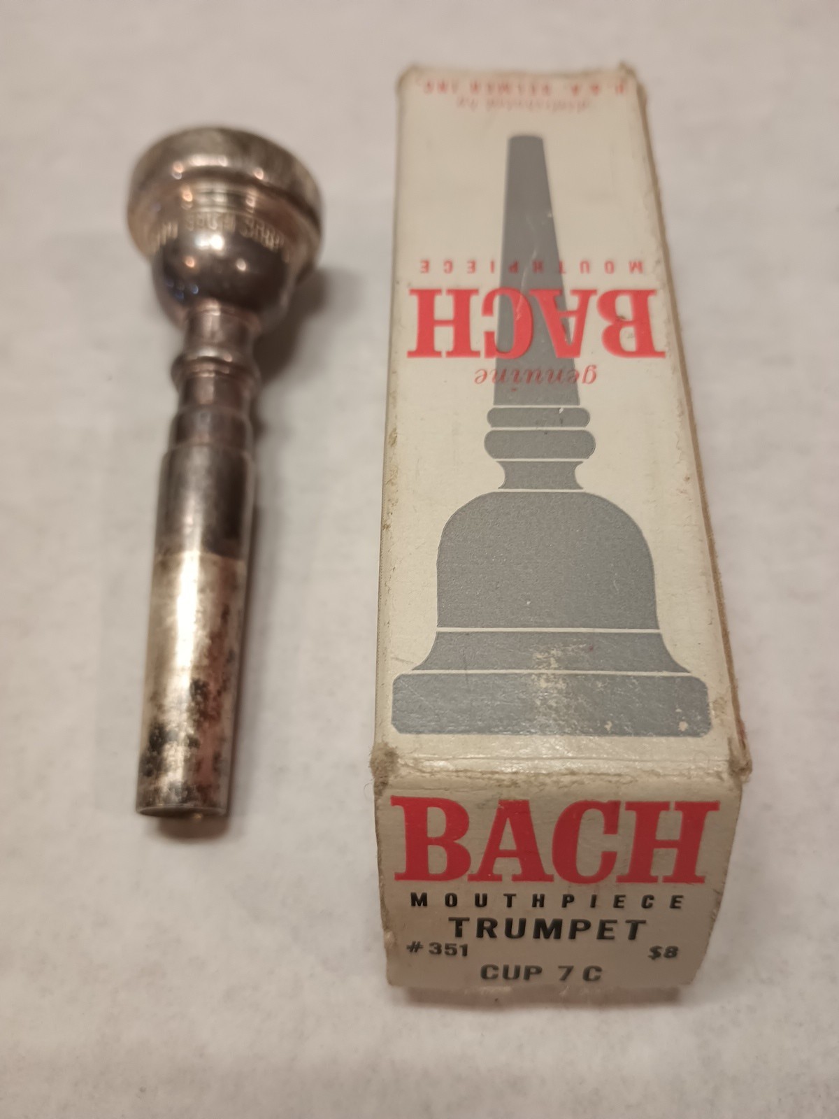 Bach 351 7C Trumpet Mouthpiece