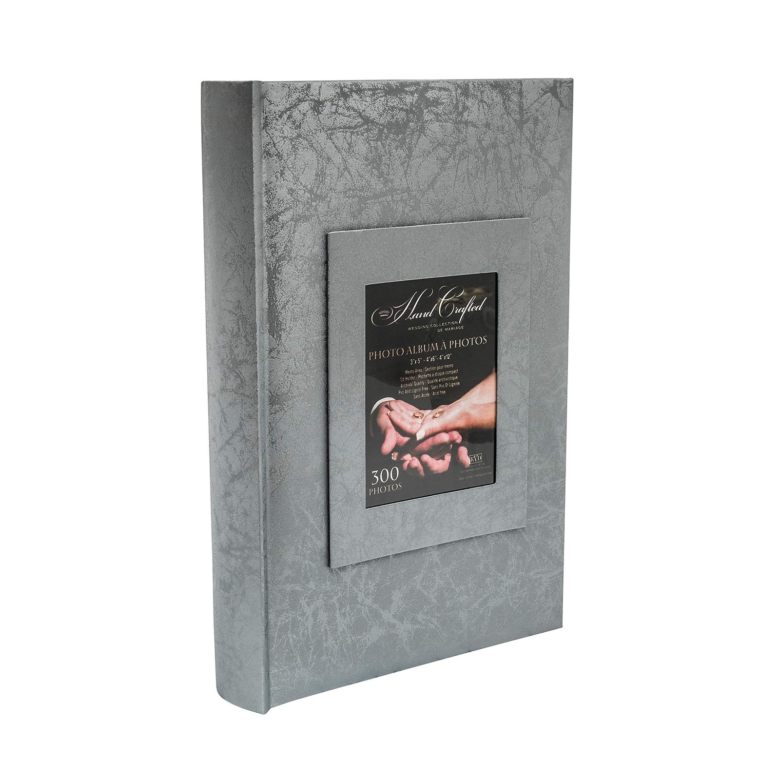Wedding 4x6 Photo Album, Holds 300 “4X6” Photos, With Window Frame C