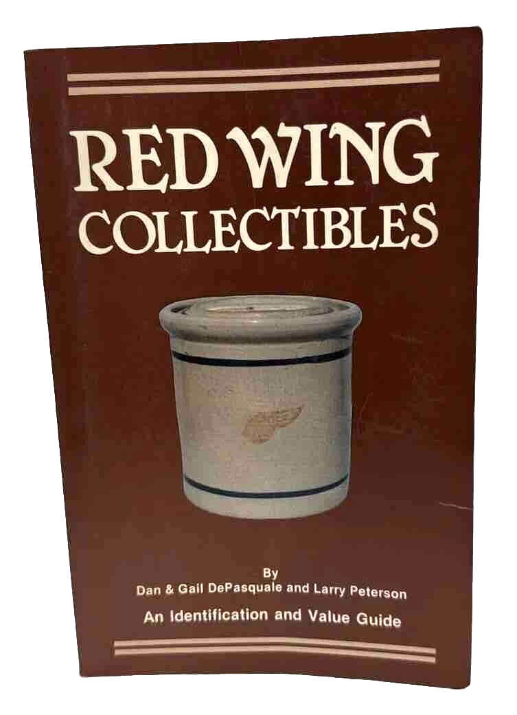Vtg Red Wing Collectibles Identification Price Value Guide Book Signed 1985