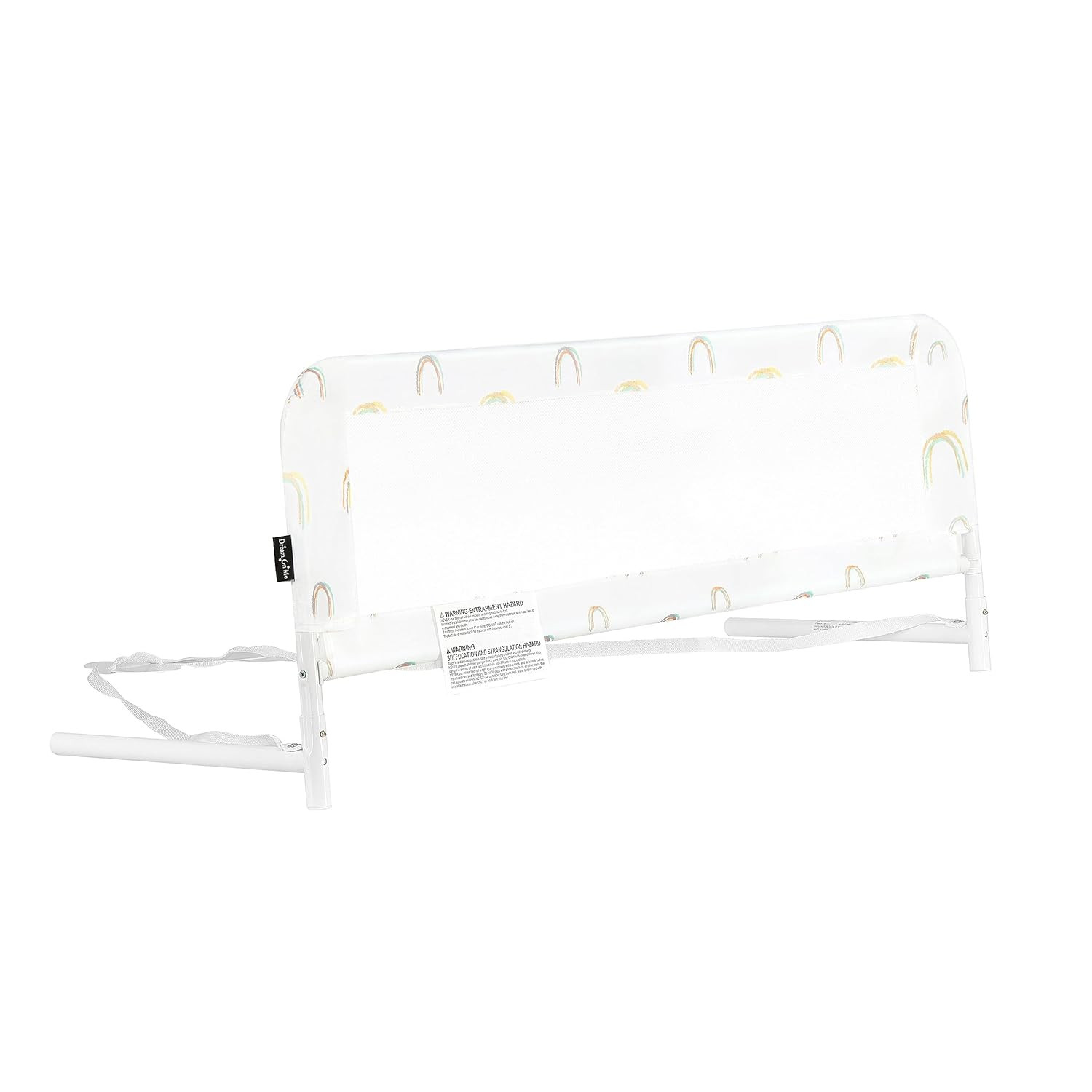 Adjustable Mesh Bed Rail, Two Height Levels, Ready to Use, Compatible with Twin 