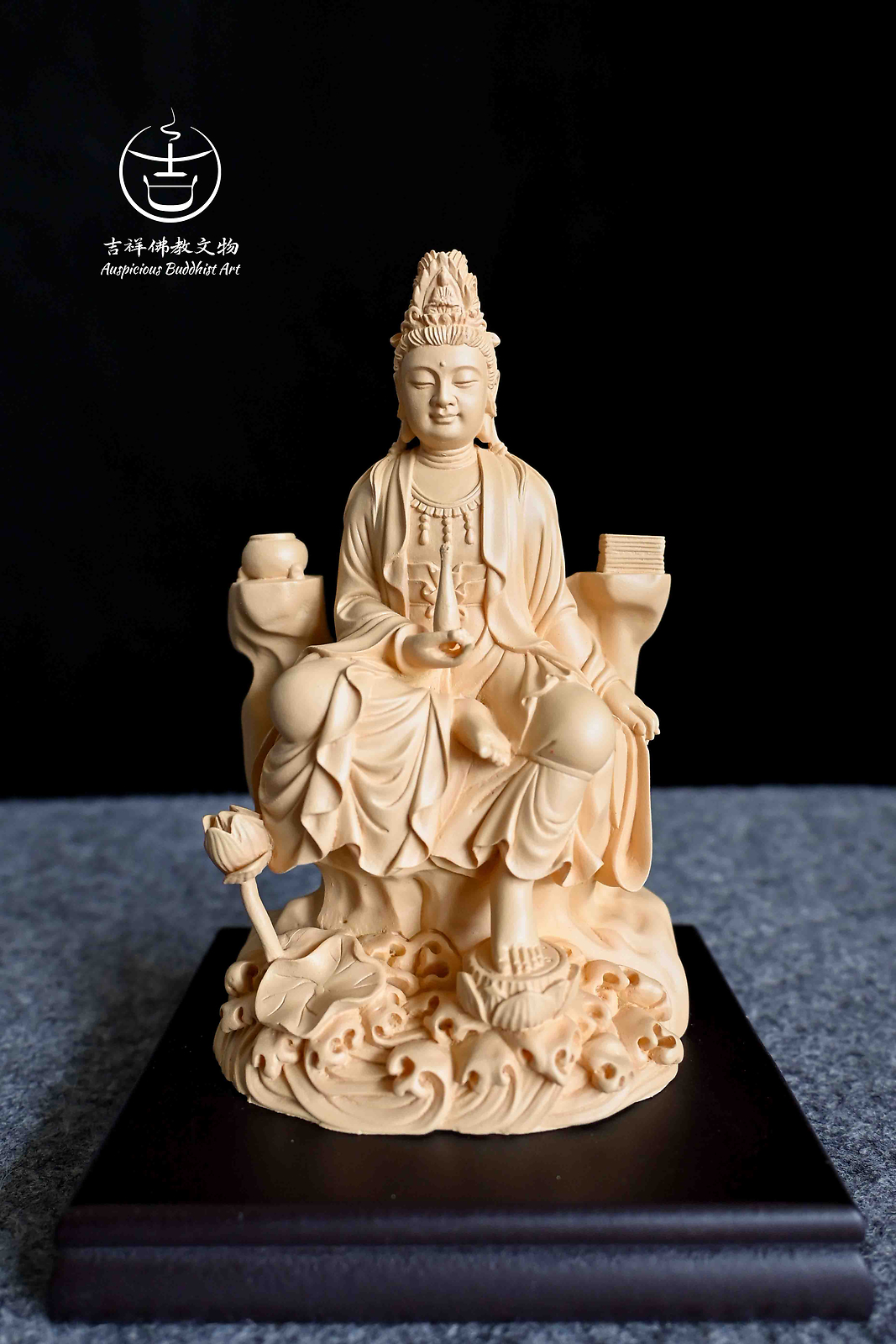 Hand made Bodhisattva Guanyin Avalokitesvara statue