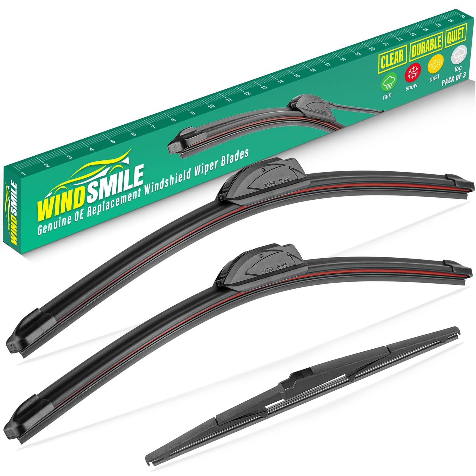 28" 20" 16" Windshield Wiper Blades Replacement for Toyota Sienna 