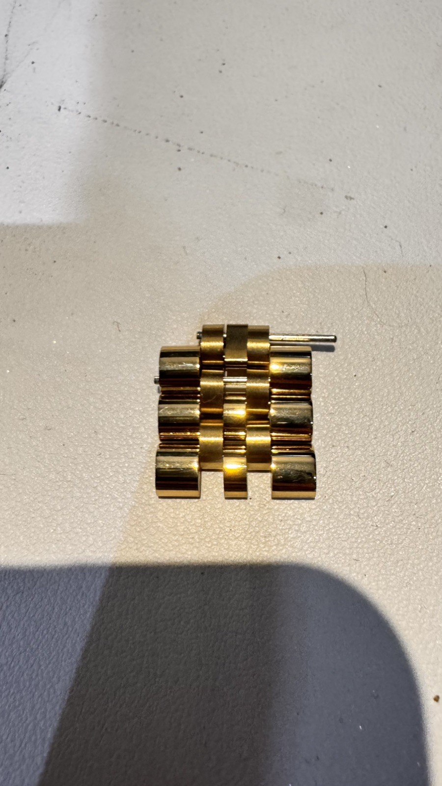 Michael Kors Link Pin MK-8481 Watch Gold Mens S.Steel MK8286 Spare 22mm (QTY 3)