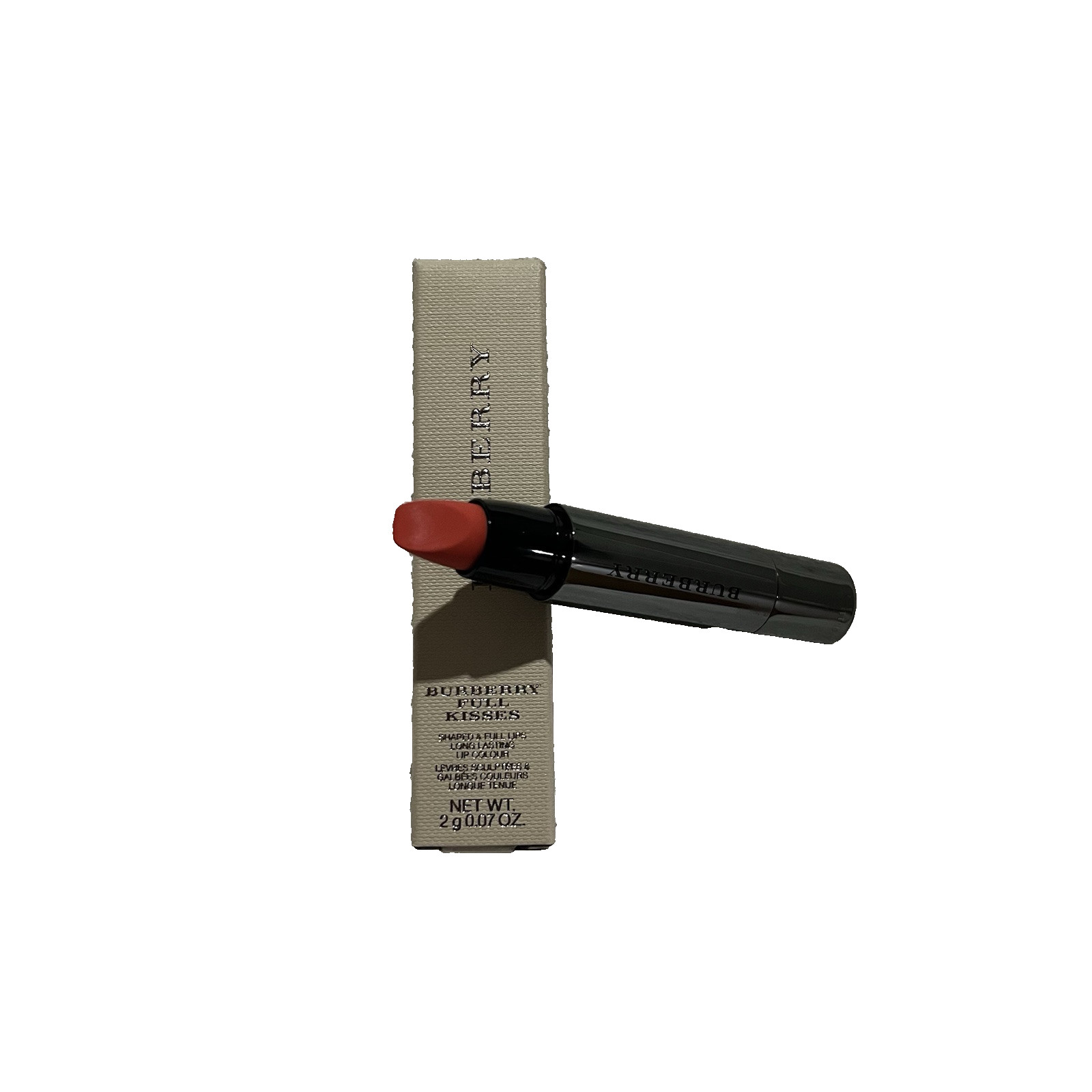 Burberry Full Kisses Shaped & Full Lips Long Lasting Lip Color Coral Red No. 525