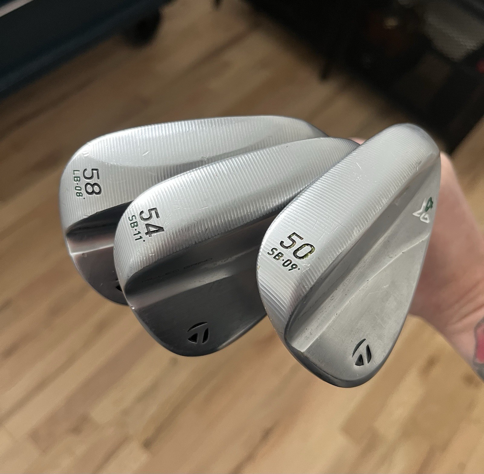 TaylorMade MG4 Wedge Set 50*, 54*, 58* RH Milled Grind