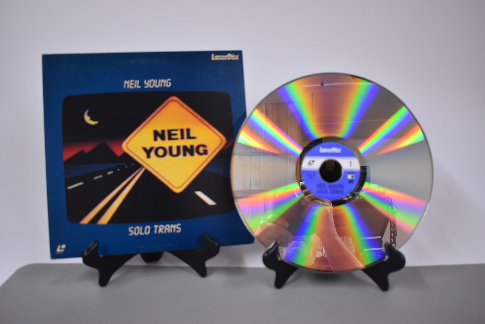 Neil Young Solo Trans on Laser Disc 1984 - SMO58-0128