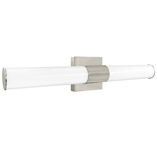  LED Bathroom Vanity Light Fixtures 24 Inch Brushed Nickel 5 CCT 2700K-5000K 