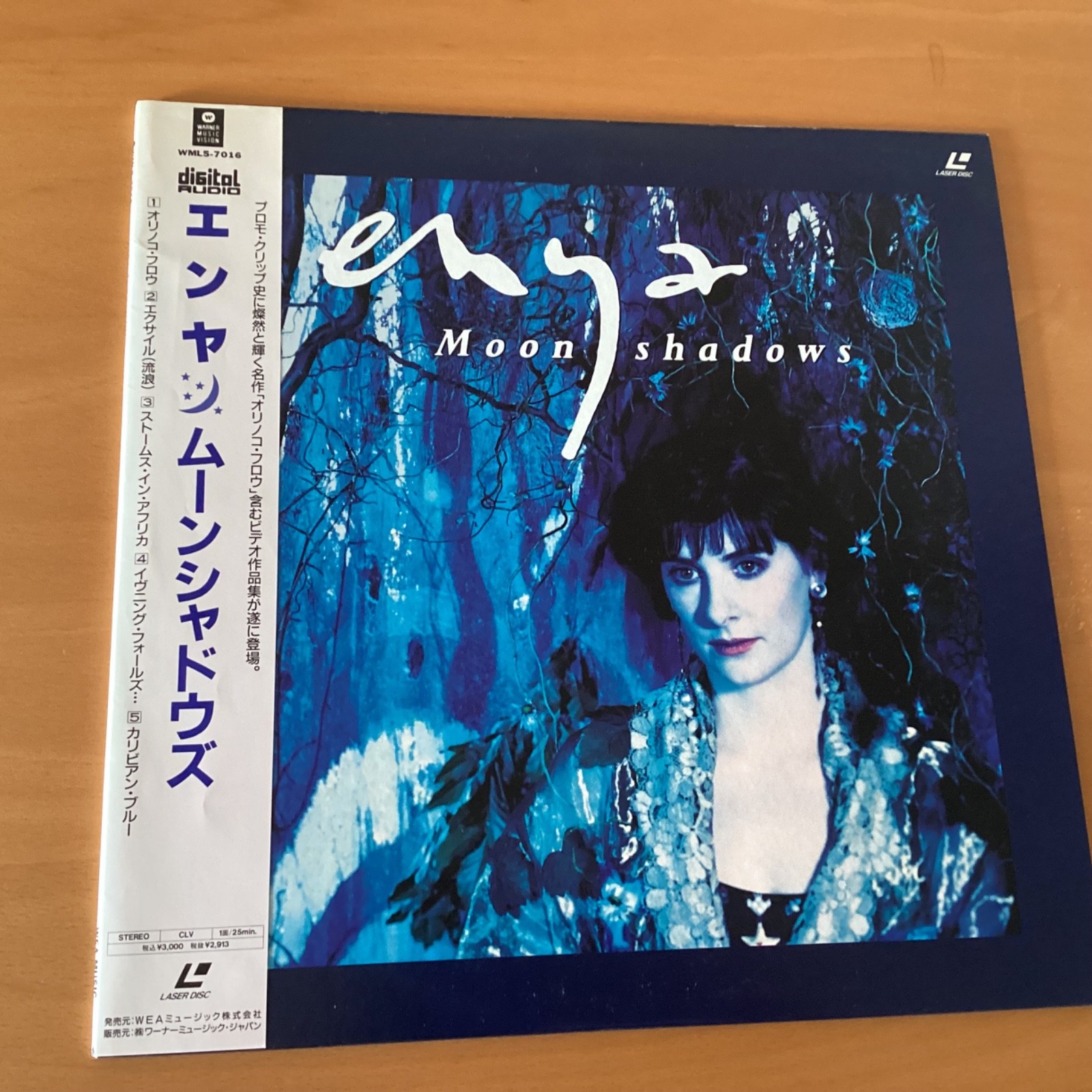 ENYA MOON SHADOWS JAPAN LASER DISC OBI WML5-7016
