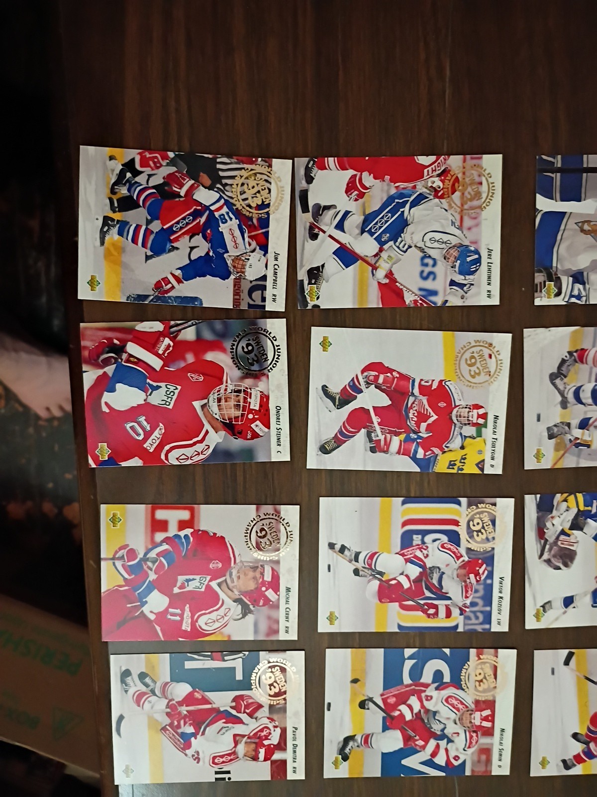 Includes Two Large Stacks Of Upper Deck Cards I Stack Score 18 Special Upperdeck