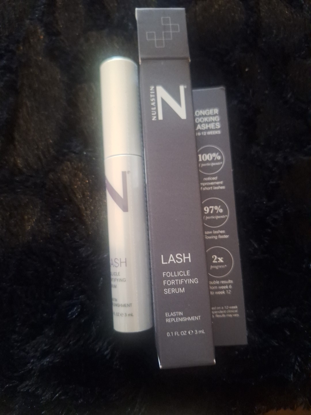 NULASTIN Lash Follicle Fortifying Serum 3 mL Elastin Replenishment Full Size New