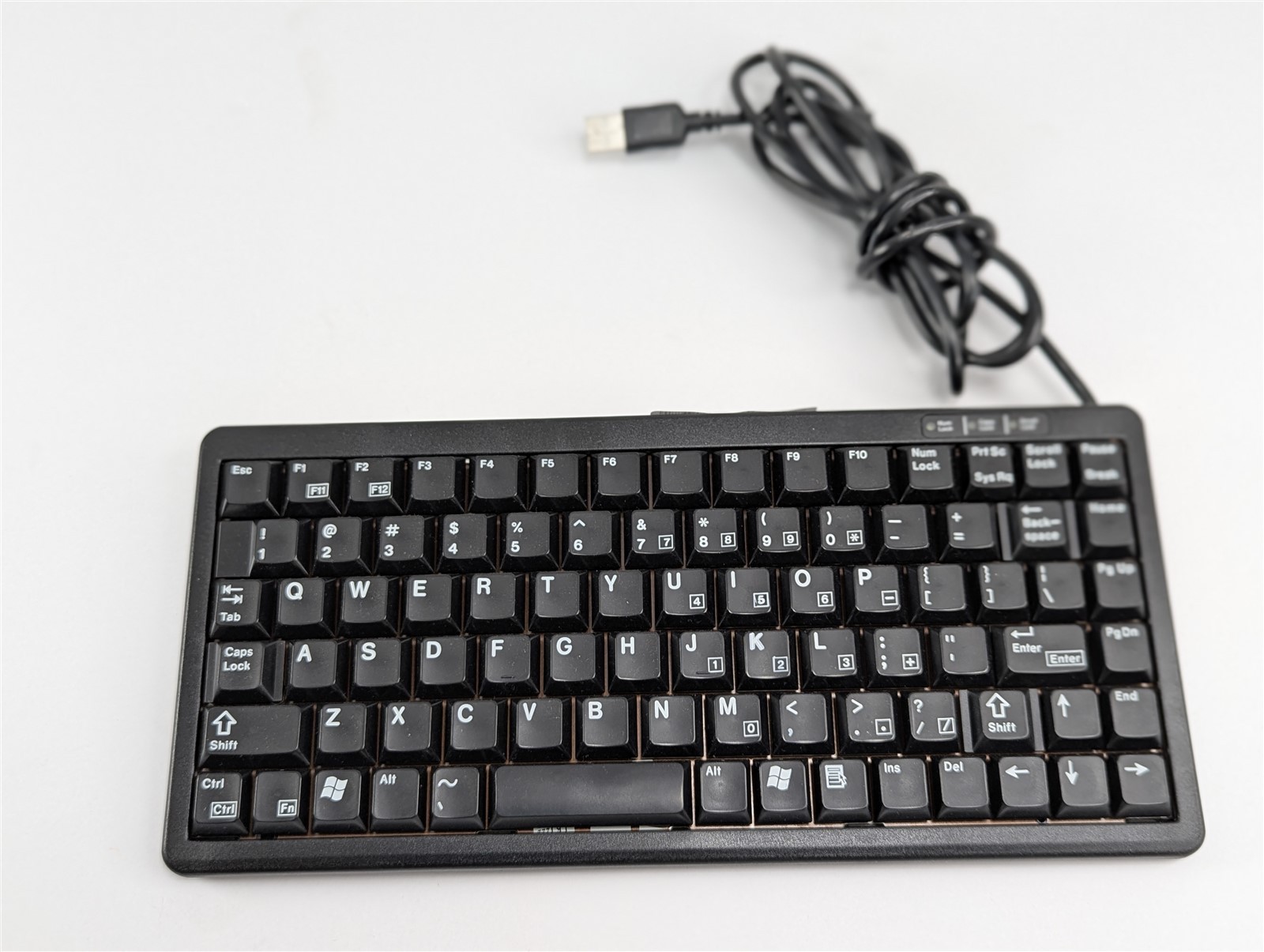 Cherry ML4100 Compact Mechanical Keyboard 83 Key US Light Gray USB