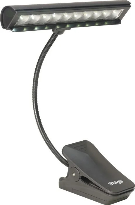 Multipurpose clip-on and free-standing LED lamp