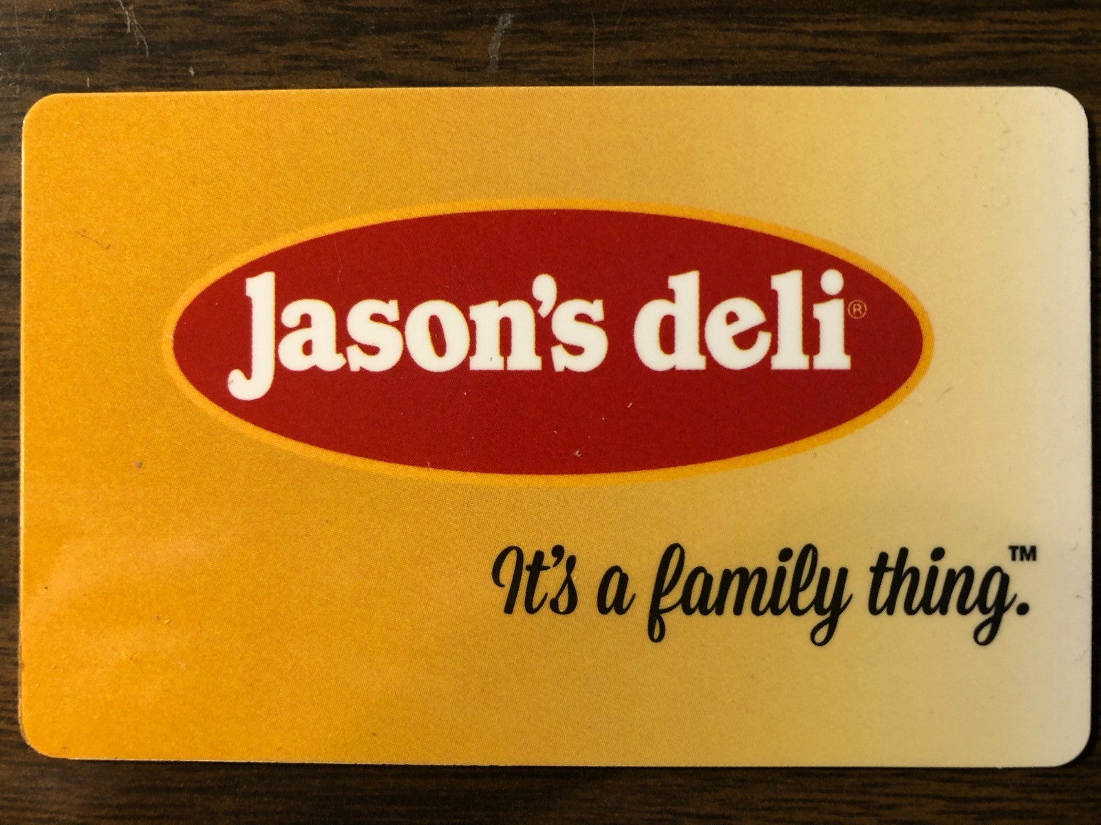 Jason's Deli Gift Card $100.00 Value. Free Shipping!