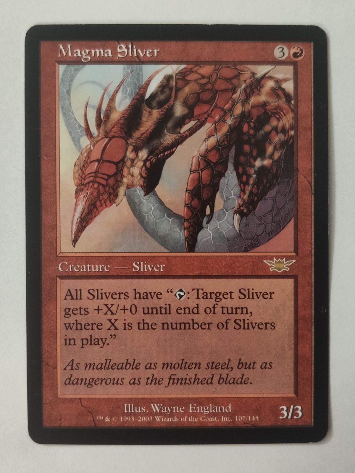 Magic The Gathering - Magma Sliver - ENG - MM