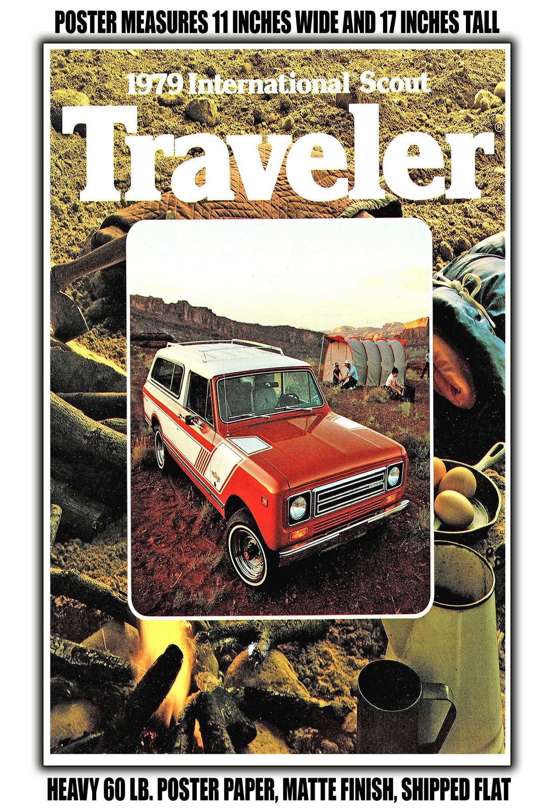 1979 International Scout Traveler - 11x17 Poster