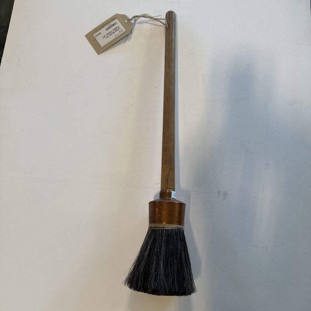 Large Brush W/ Copper Detail- 20"