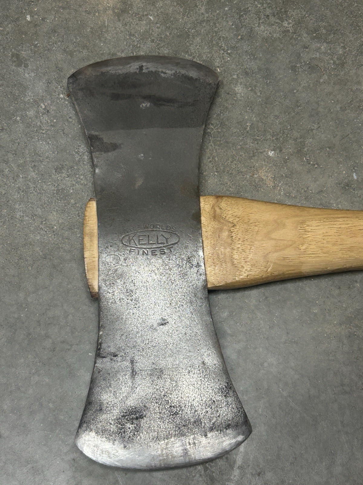 Kelly the Worlds Finest True Temper Double Bit Axe Head Vintage 4  US CCC
