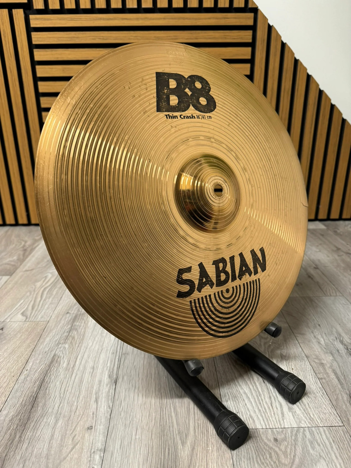 Sabian B8 Thin 16”/40cm Crash Cymbal *Cracked* #OK55