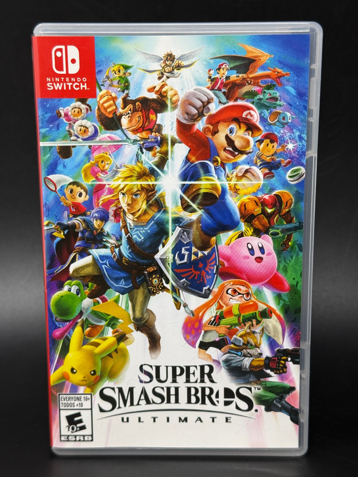 Super Smash Bros. Ultimate (Nintendo Switch) *EMPTY CASE ONLY - AUTHENTIC OEM*