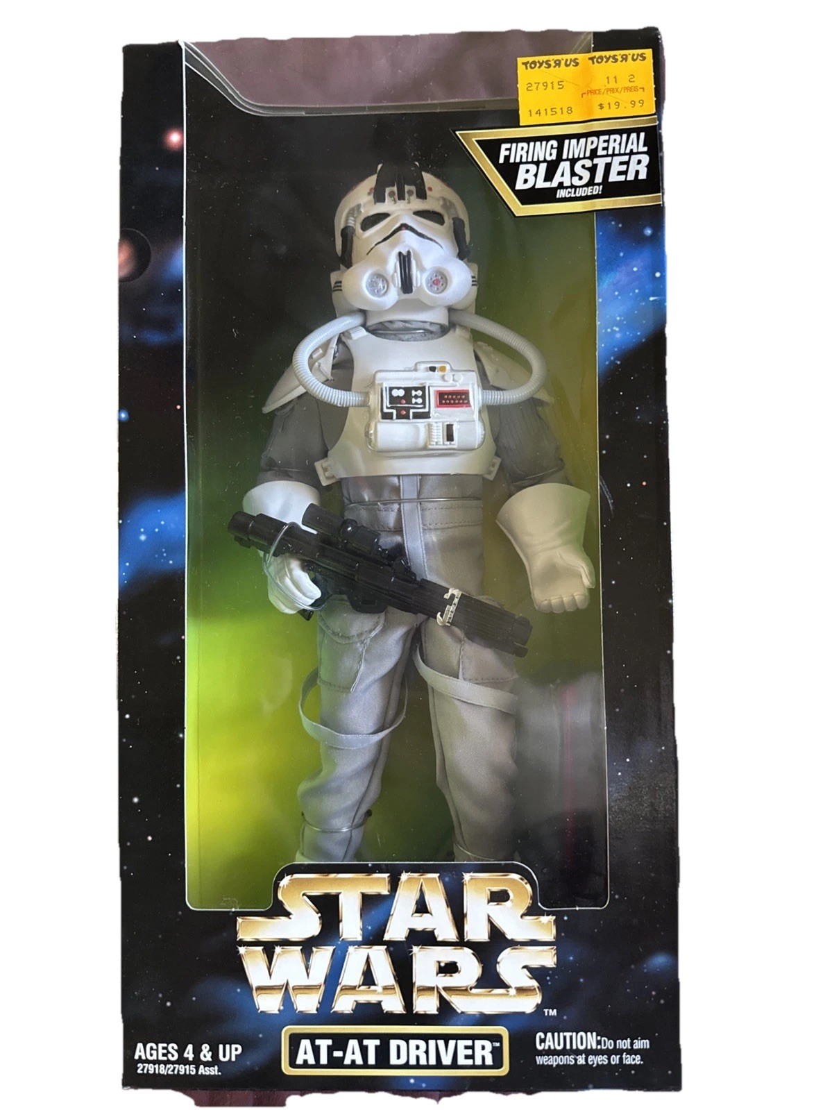 Kenner AT-AT Driver 12" 1997 STAR WARS Action Collection POTF MIB NEW