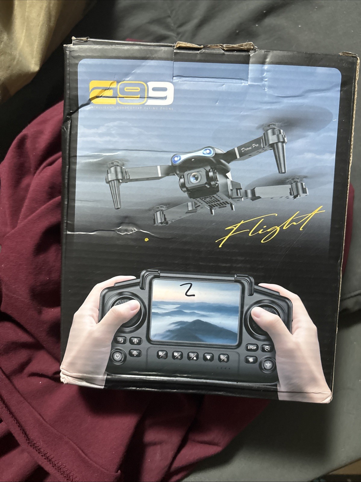 E99 Drone with HD Camera. Screen In Remote.