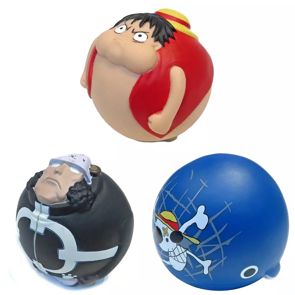 All 3 types set "One Piece" Bound Ball Figure vol.3