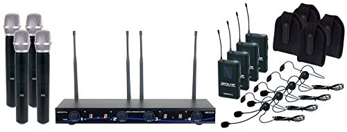Vocopro DIGITAL34ULTRA Four Channel Digital Wireless Handheld System