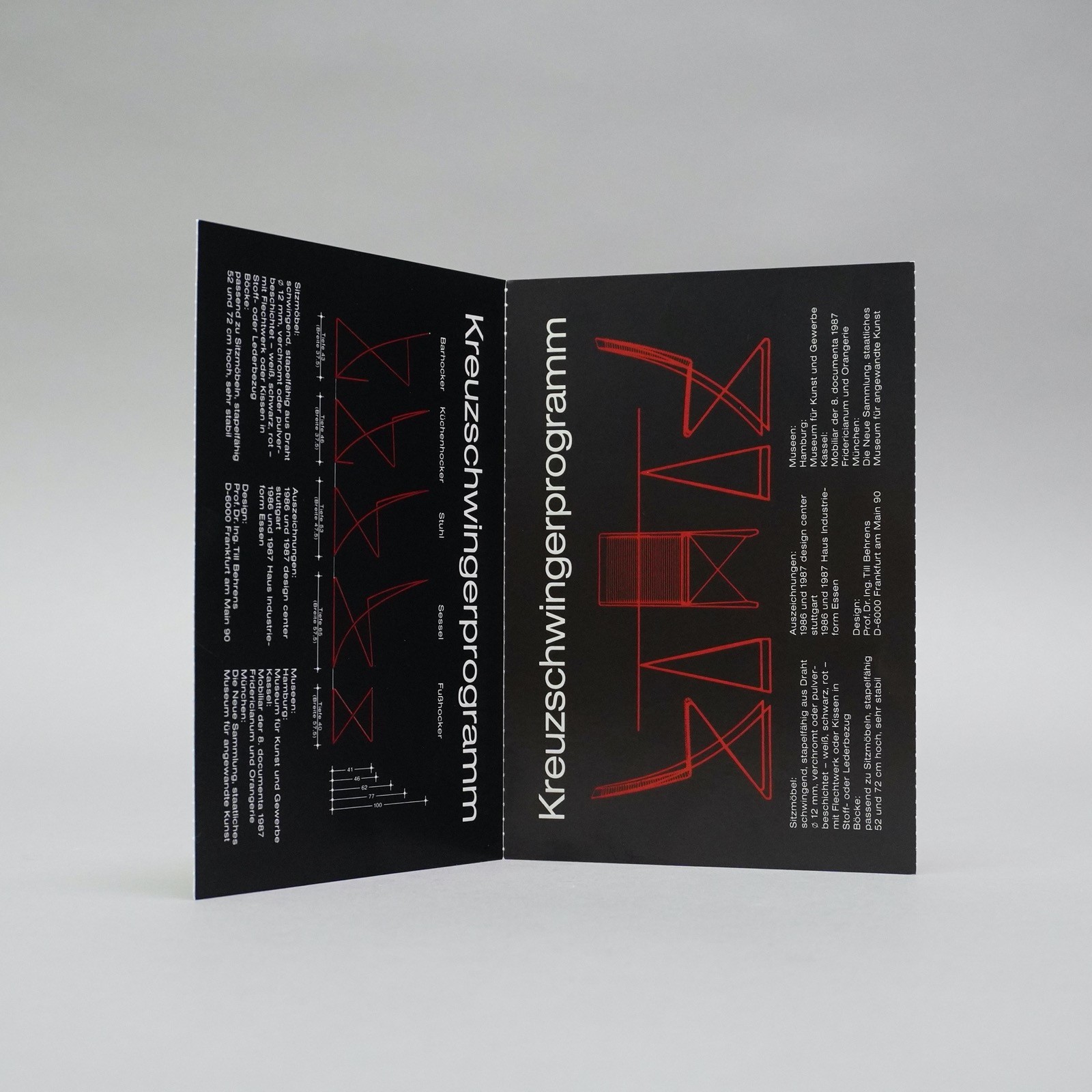 Original Letter Card By Till Behrens Architect U.Grandson V. Peter 1.71.Abi