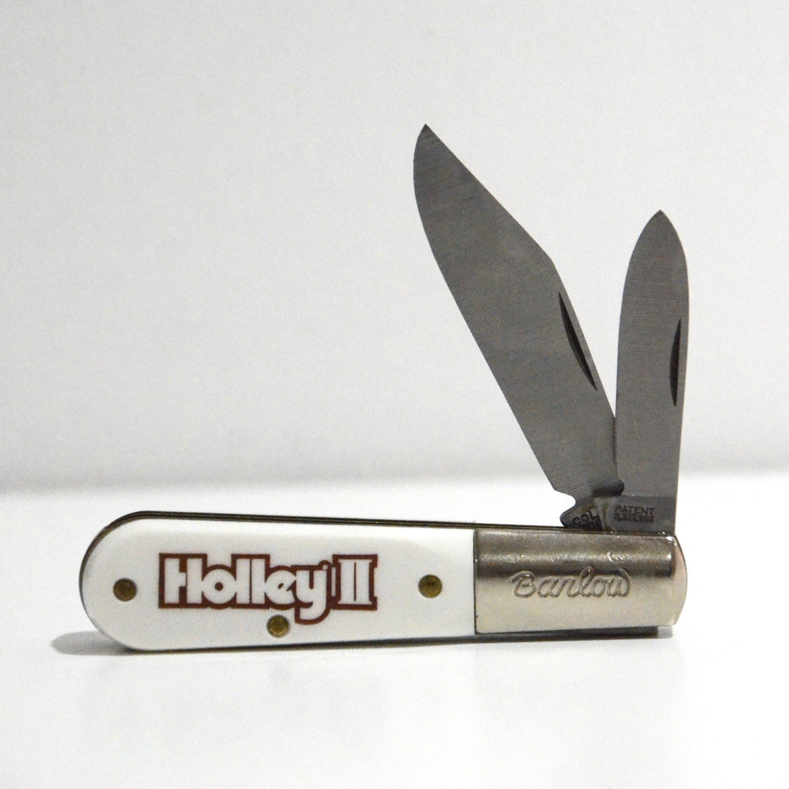 Vintage Barlow Colonial Holley II Two Blade Pocket Knife