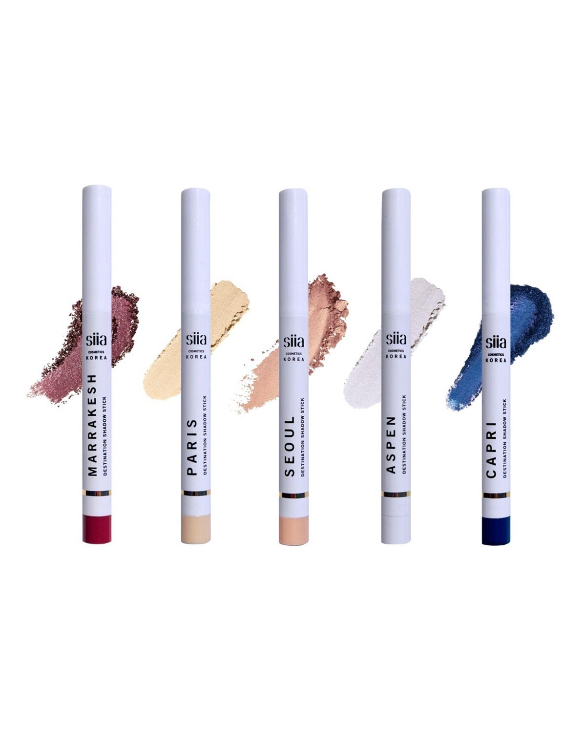 SIIA Cosmetics-5-Pc. Destination Shadow Stick|20628