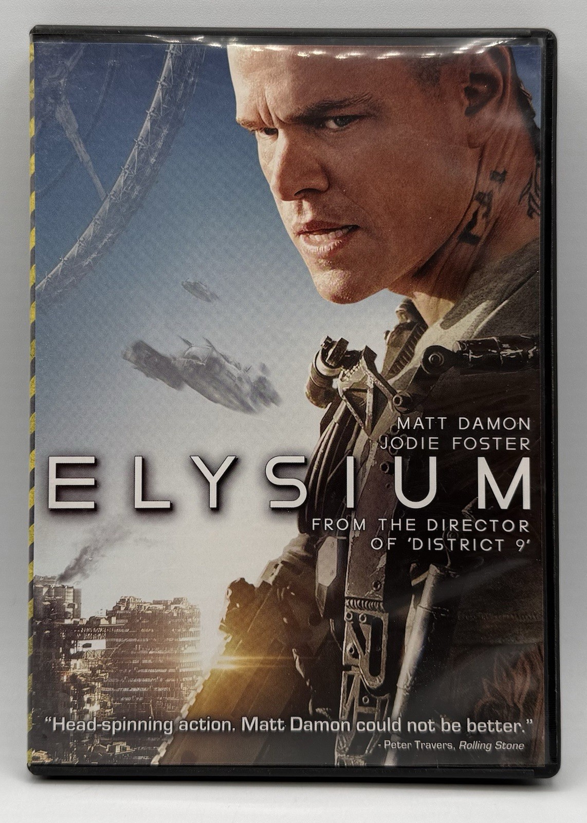 Elysium DVD Widescreen Matt Damon Jodi Foster Alice Braga Diego Luna 2013