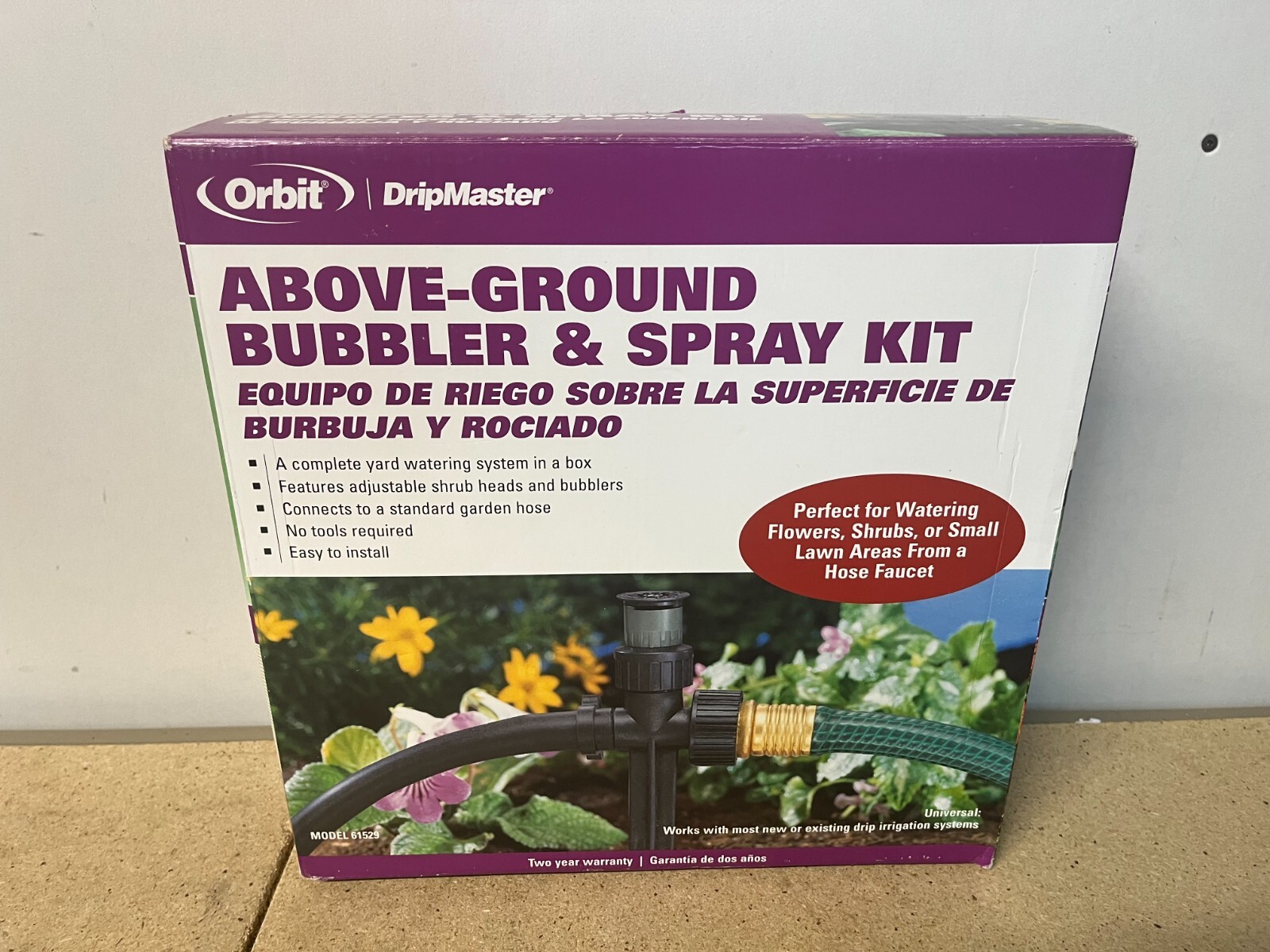 Orbit #61529 Above Ground Bubbler & Sray Kit