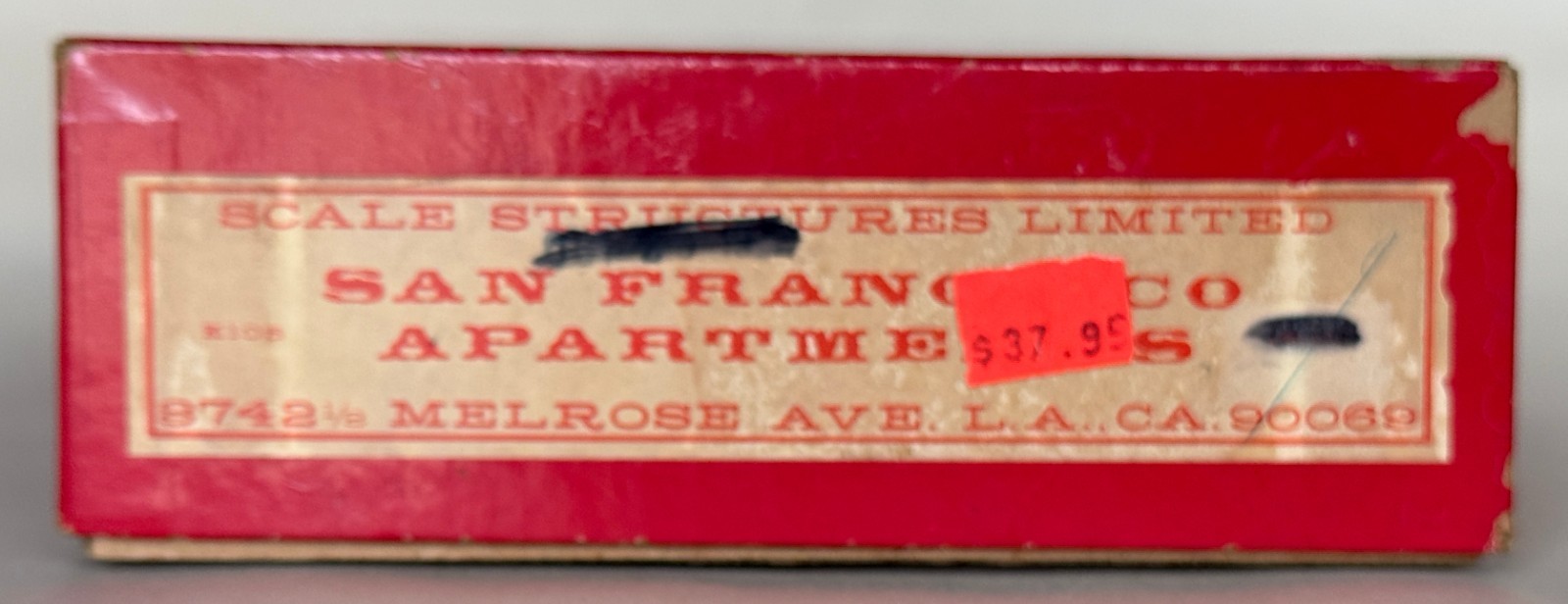 Rare Vintage 1972 Scale Structures Ltd. San Francisco Apartments, K105 HO Scale,