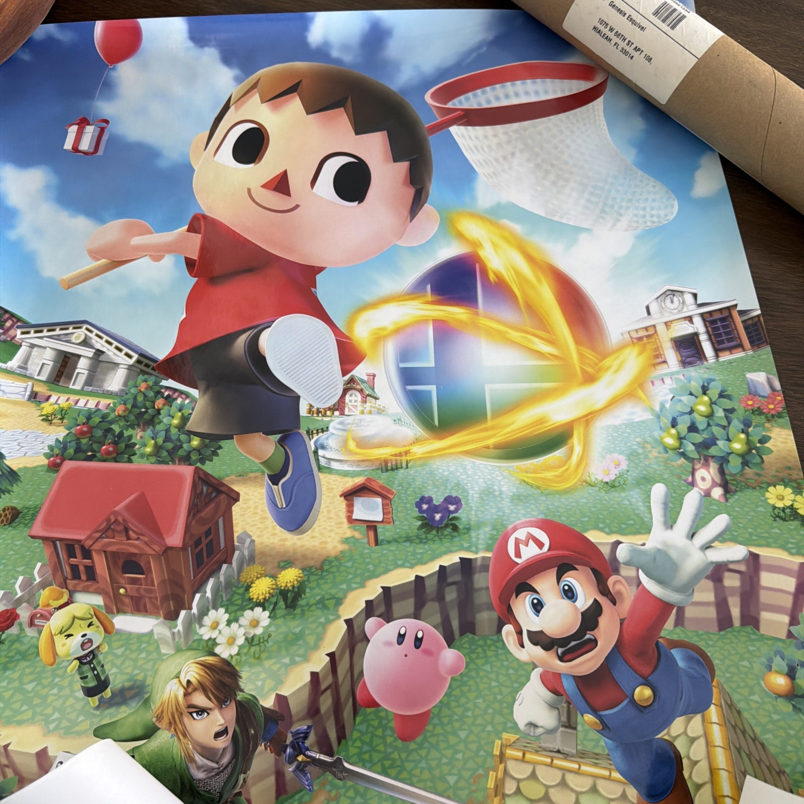 Super Smash Bros For Wii U/3DS Club Nintendo Posters