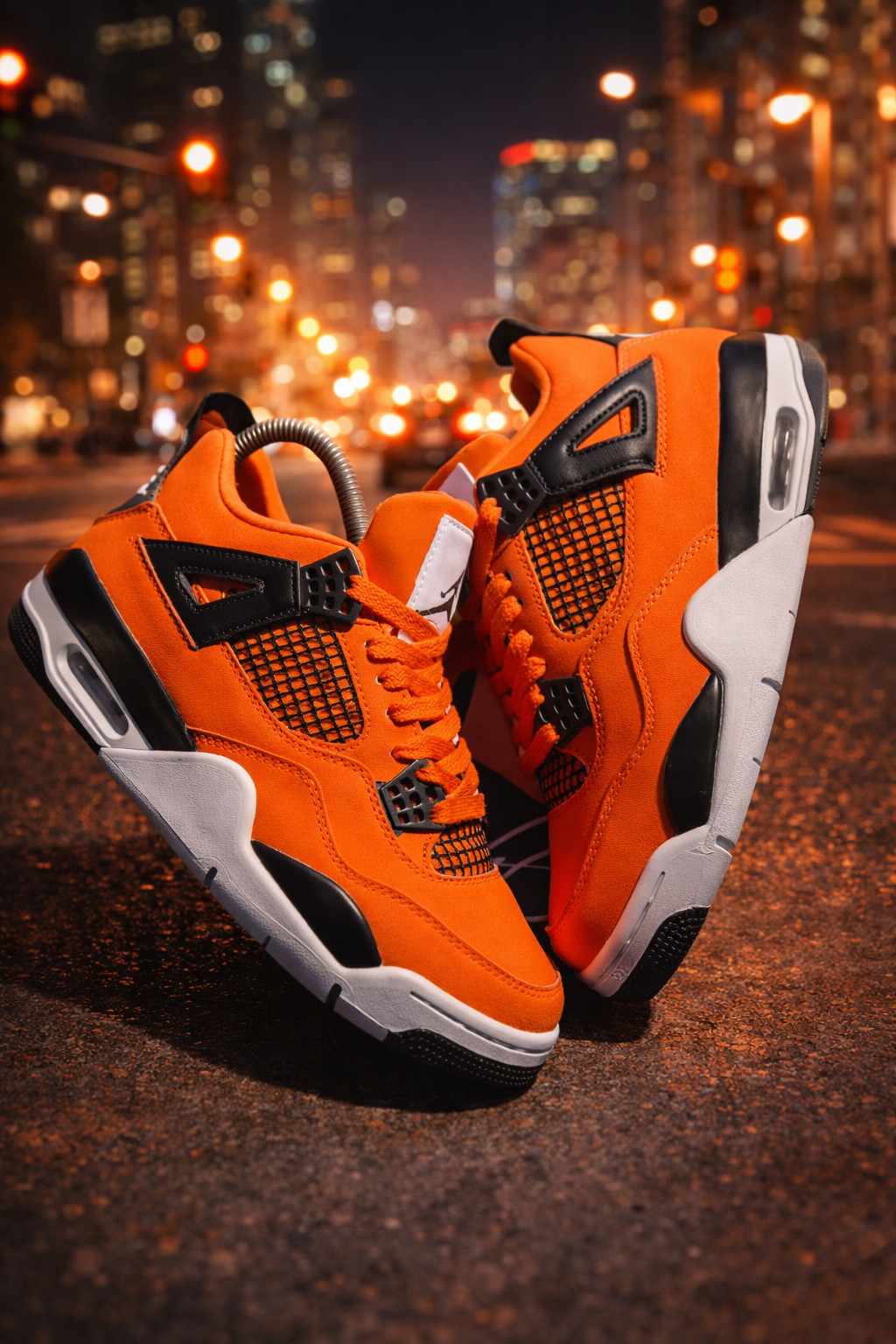Men's Size US 7-12 - Jordan 4 “Total Orange”