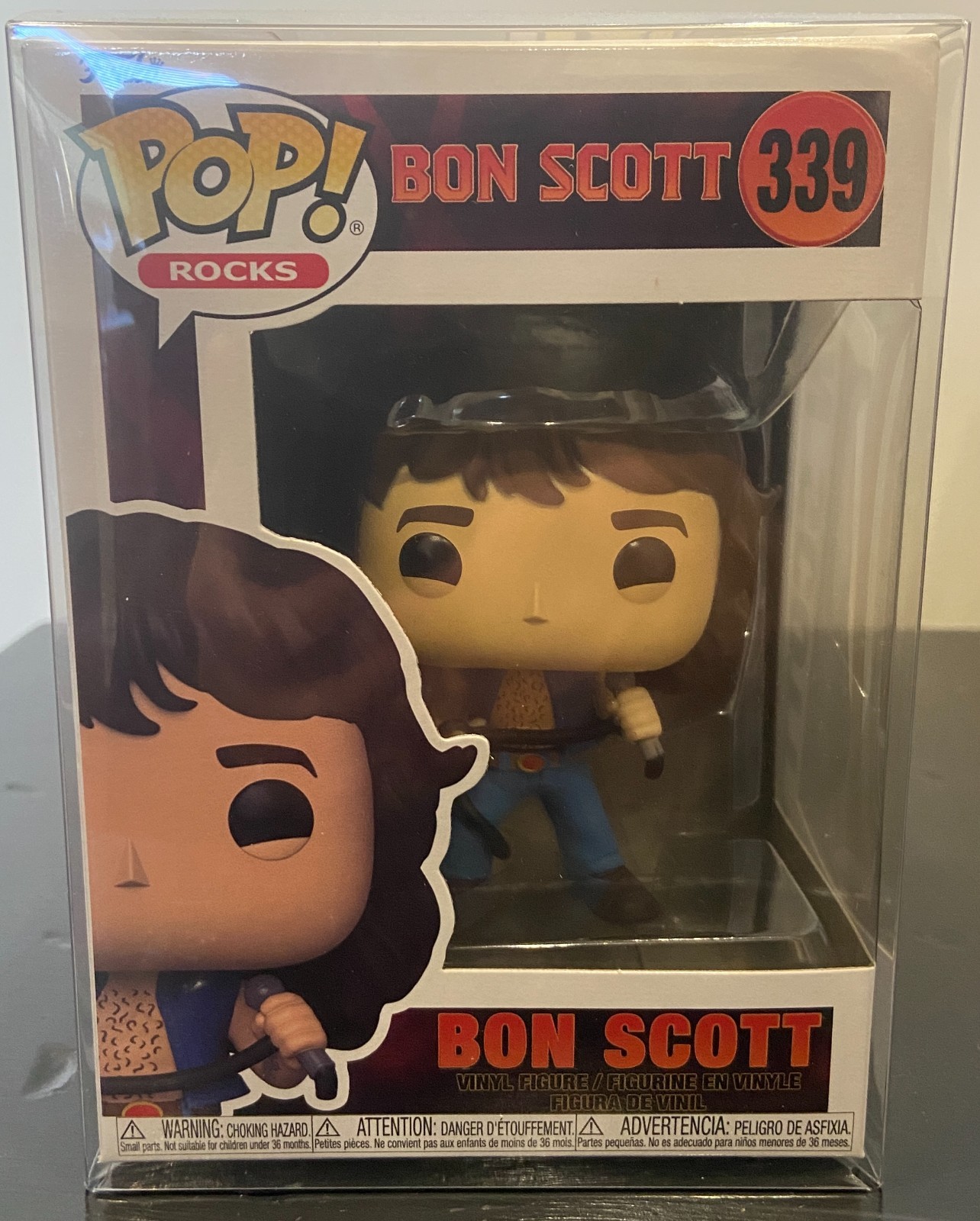 Funko Pop Rocks - AC/DC - Bon Scott 339
