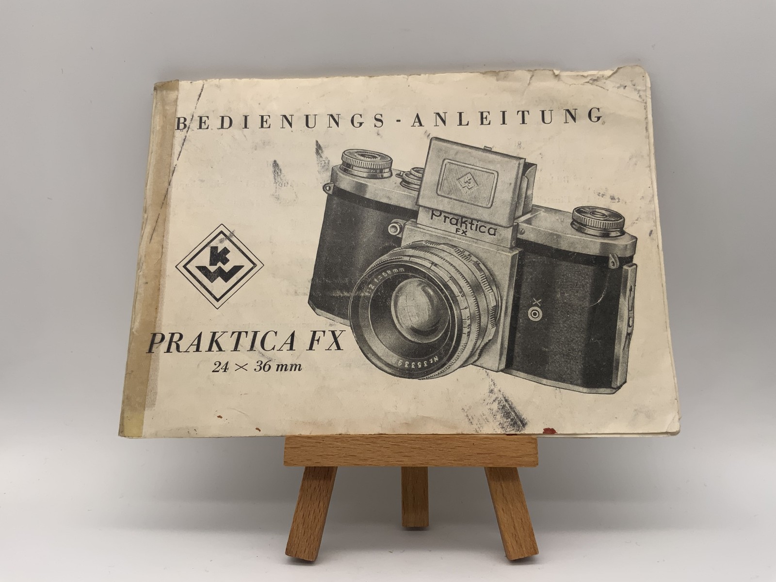 Pentacon Praktica FX 24X36mm Strongly Used Manual German