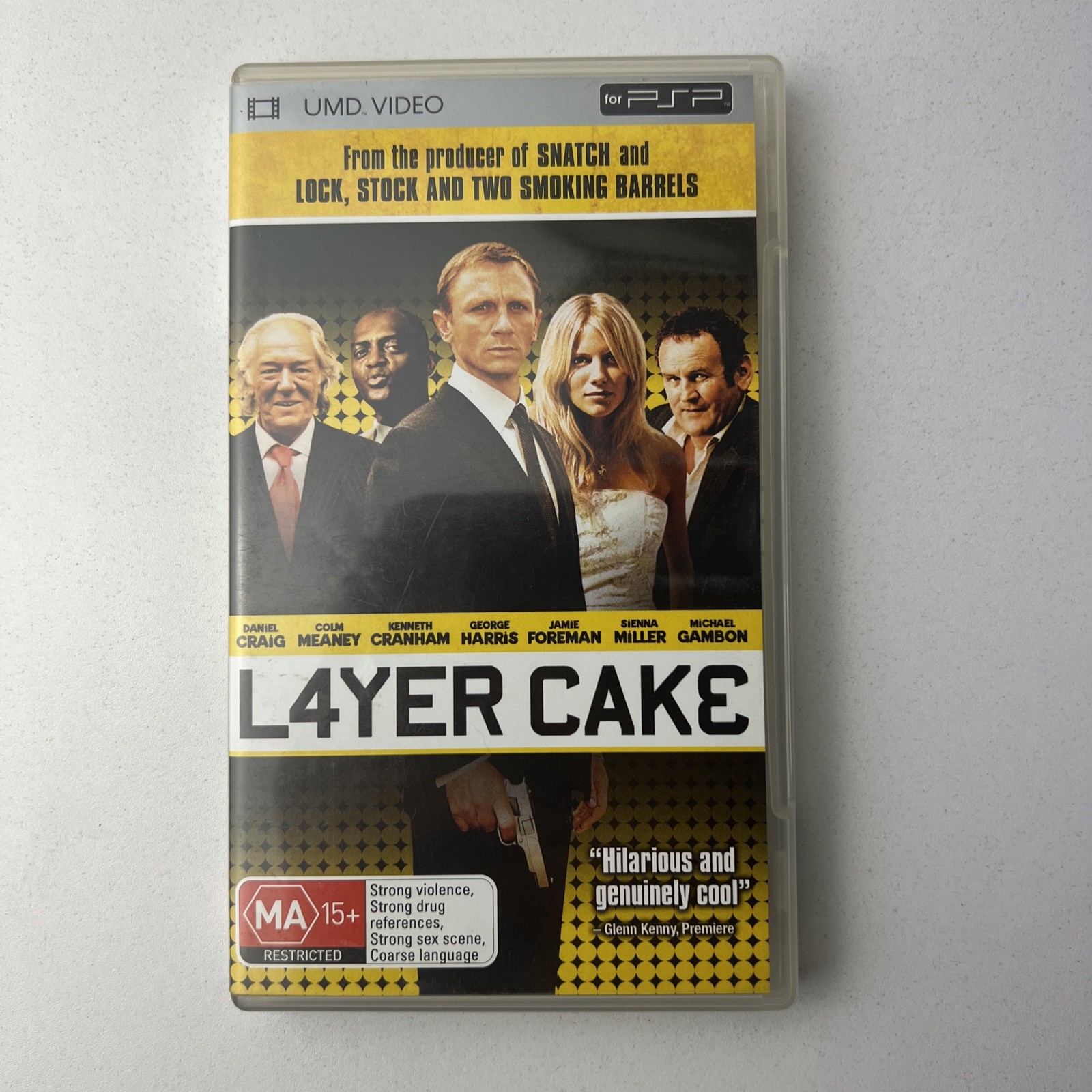 Layer Cake – PSP Movie (UMD, 2004) – Very Good Condition