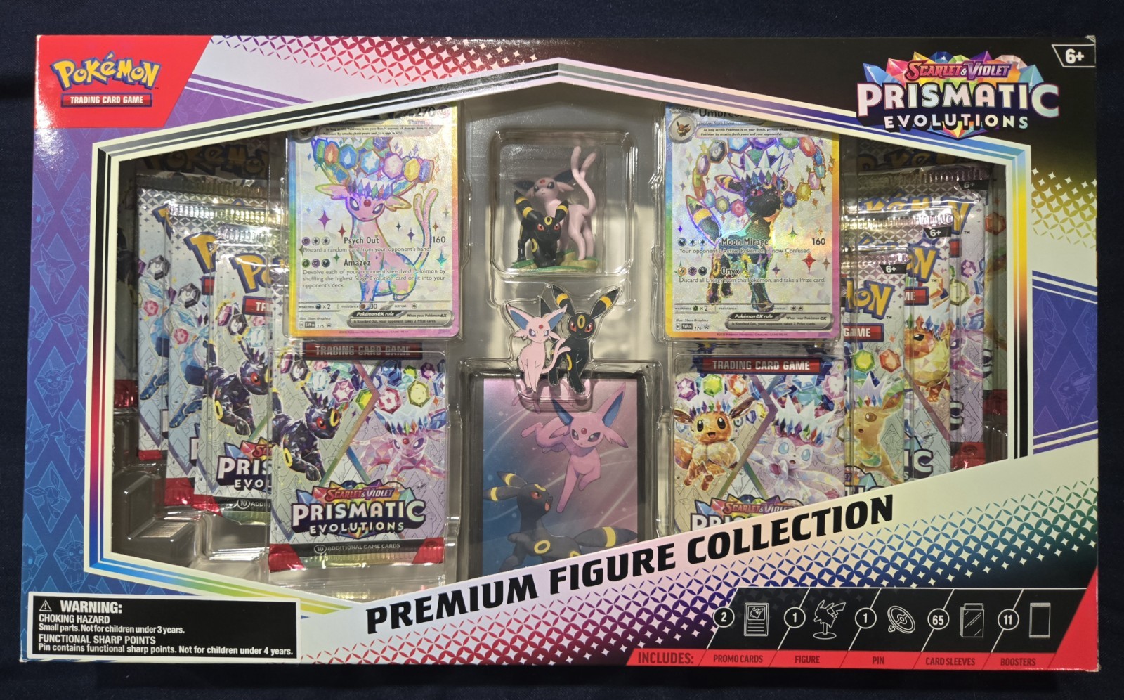Pokemon Prismatic Evolution Premium Figure Collection (Pokemon TCG) [Brand New]