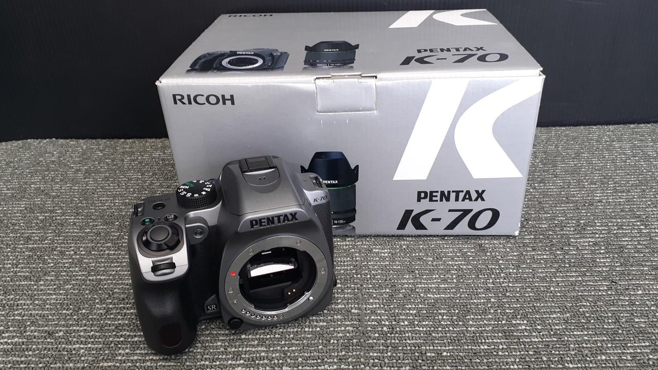 Pentax K-70 DSLR Camera Body, 24MP APS-C CMOS, 3" LCD, Used From Japan