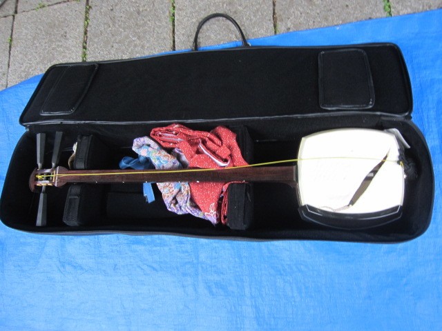 Tsugaru Shamisen Total Length Approx. 1020Mm Case Bonus