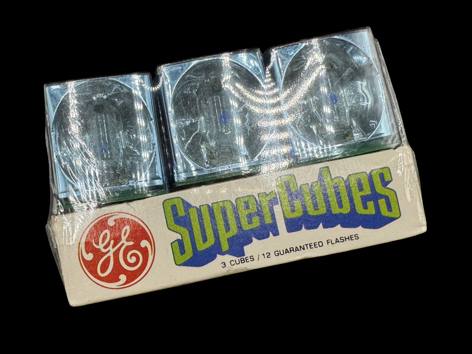 GE Super Cubes 2 Flashes Kodak Colorpack Sealed