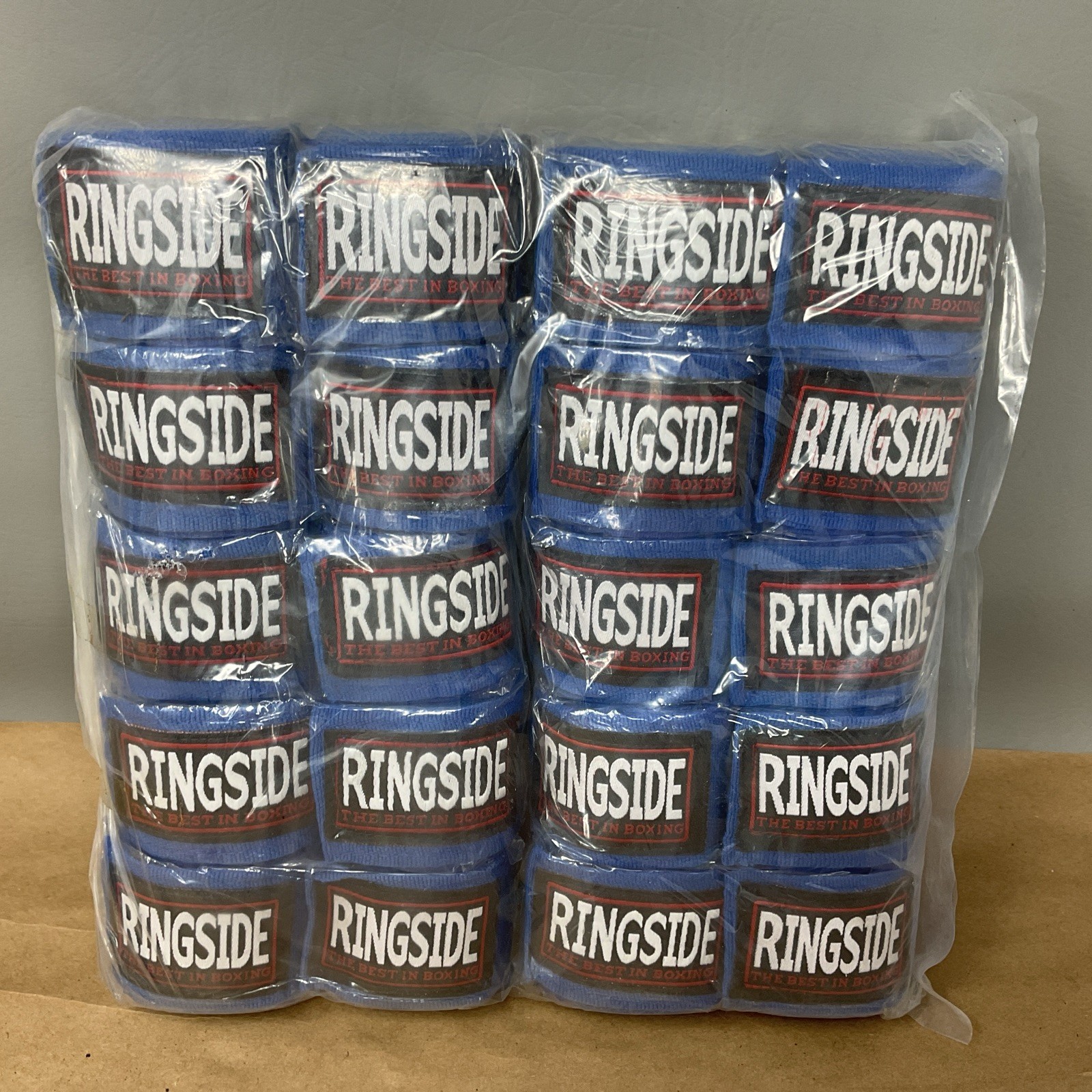 Ringside Mexican Style Boxing MMA Handwraps Hand Wrap Wraps 20 Pack - Blue