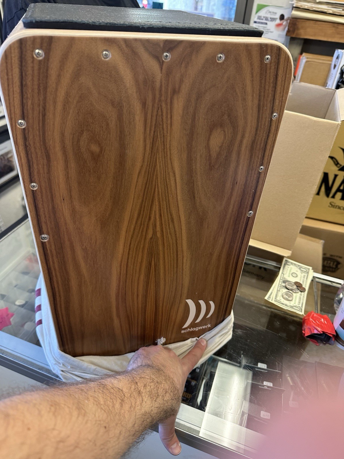 Schlagwerk CP605 Fineline Comfort Snare Cajon - Morado