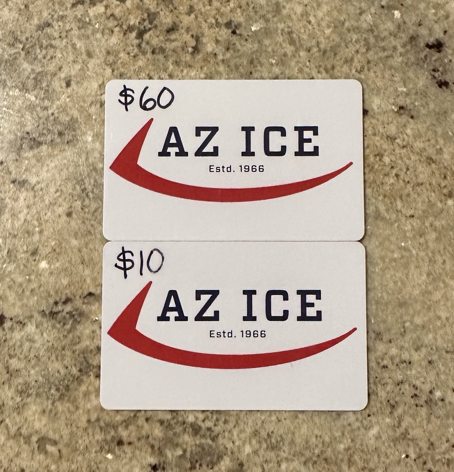 AZ Ice $70 Gift Card